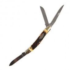 Mustang Delrin 3 Blade Stockman knife
