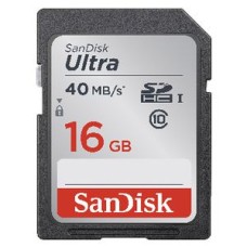 SDHC Card - SanDisk 16GB - Class 10 SDHC Card - SanDisk 16GB - Class 10