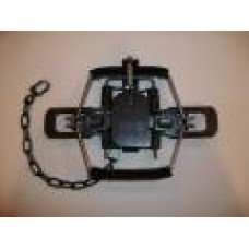 Bridger No.3 x 4 coil Rubber Jaw Trap - FULLY RIGGED TO GO