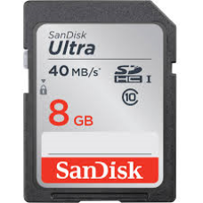 SDHC Card - SanDisk Ultra 8GB - Class 10 SDHC Card - SanDisk Ultra 8GB - Class 10