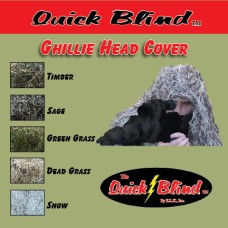 Ghillie Head Cover - DEAD GRASS PATTERN