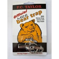 Mini Bear Trap Key Chain - F.C. Taylor