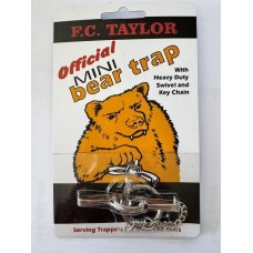 Mini Bear Trap Key Chain - F.C. Taylor
